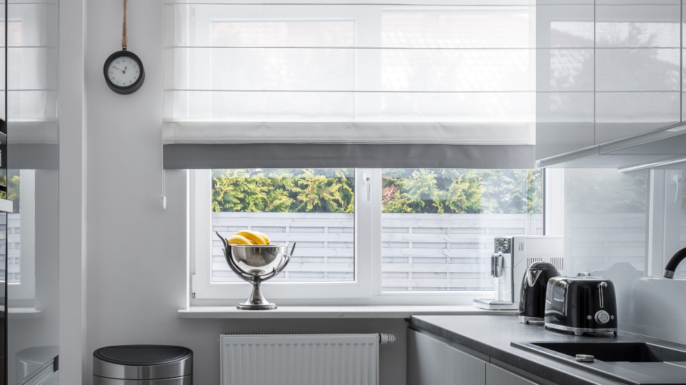 All pleated blinds in the knall store